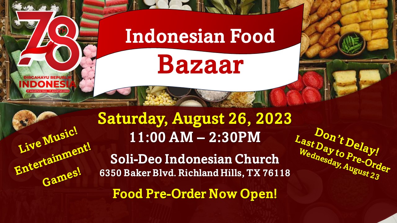 Indonesian Food Bazaar 2023 – Private Event