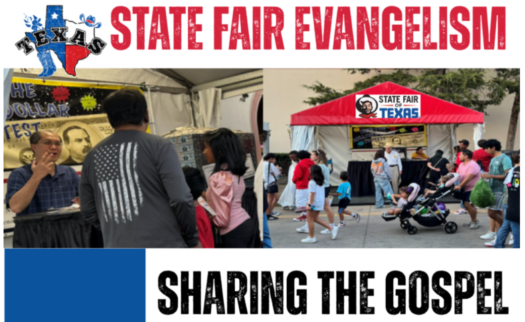 Texas State Fair Evangelism: Sharing the Gospel